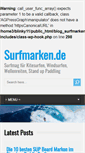 Mobile Screenshot of blog.surfmarken.de