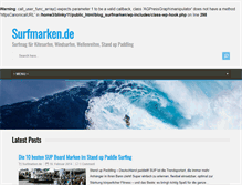 Tablet Screenshot of blog.surfmarken.de